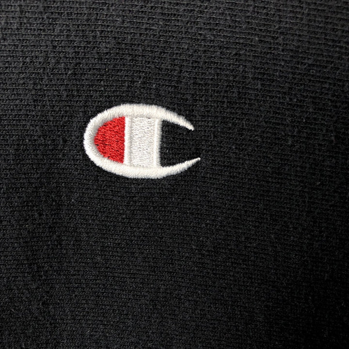 Champion REVERSE WEAVE Reverse Weave Sweat Pullover Hoodie Men's M cotton black type Vintage Second Hand