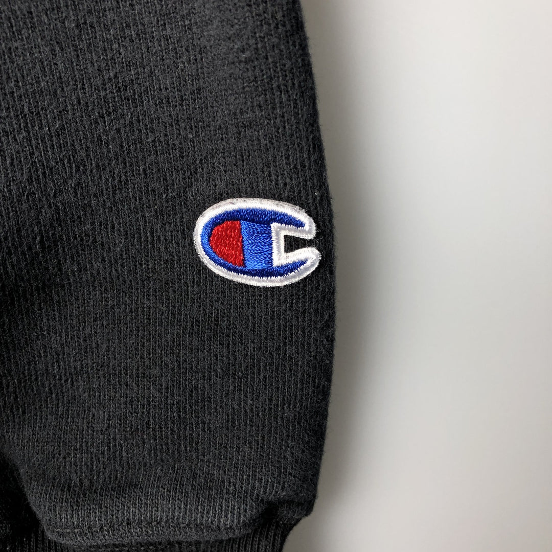 Champion REVERSE WEAVE Reverse Weave Sweat Pullover Hoodie Men's M cotton black type Vintage Second Hand
