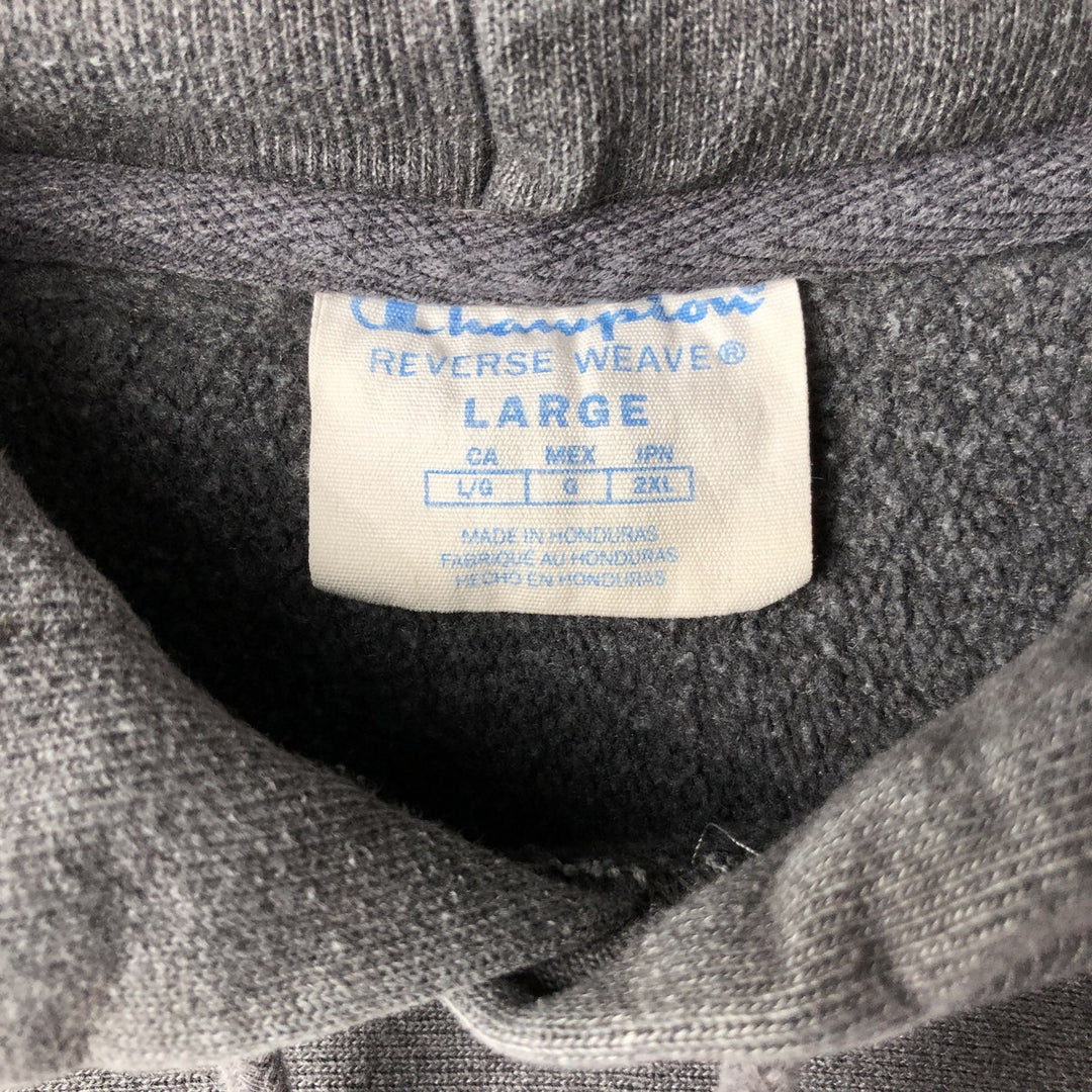 Champion REVERSE WEAVE Reverse Weave Sweat Pullover Hoodie Men's L size cotton gray type Vintage Second Hand