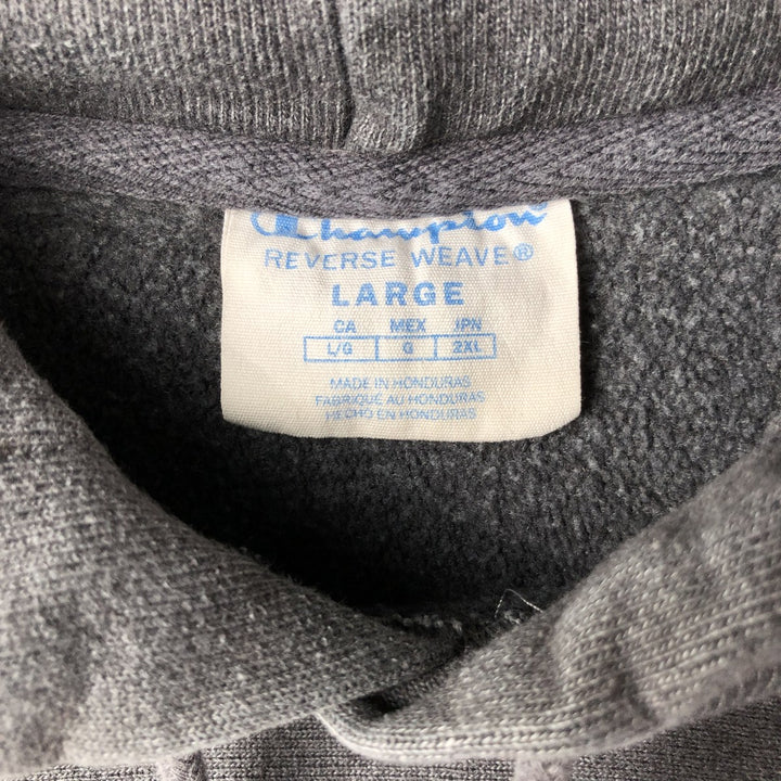 Champion REVERSE WEAVE Reverse Weave Sweat Pullover Hoodie Men's L size cotton gray type Vintage Second Hand