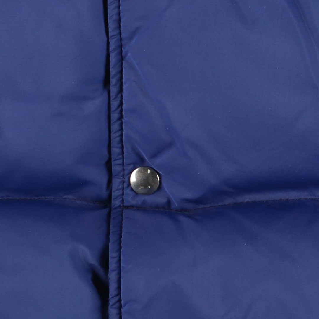 BLACK BEAR Down Vest, Made in USA, Men's XL Nylon blue type Vintage Second Hand