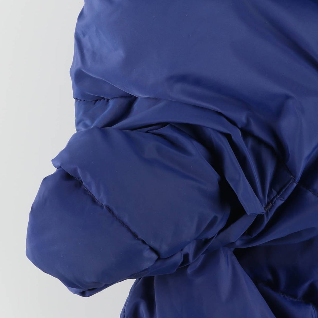 BLACK BEAR Down Vest, Made in USA, Men's XL Nylon blue type Vintage Second Hand