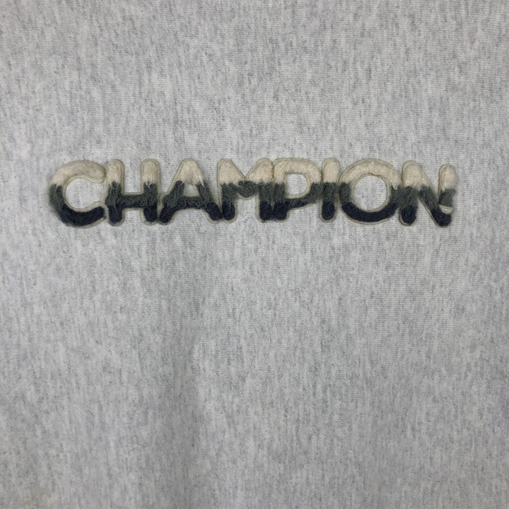 Champion REVERSE WEAVE Reverse Weave Logo Sweatshirt, Men's Size M cotton gray type Vintage Second Hand