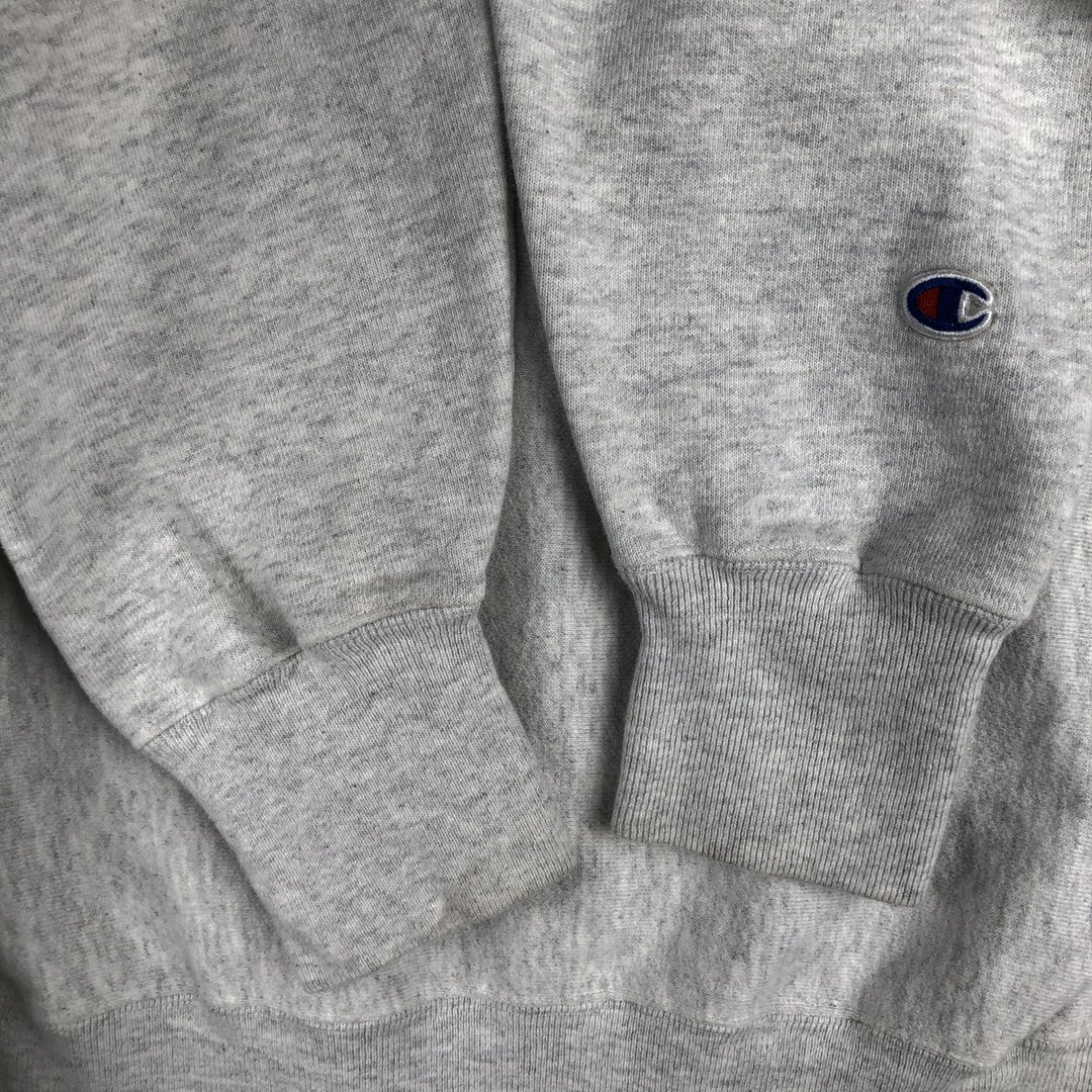 Champion REVERSE WEAVE Reverse Weave Logo Sweatshirt, Men's Size M cotton gray type Vintage Second Hand