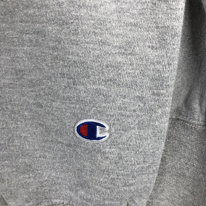 Champion Reverse Weave Logo Sweatshirt, Men's Size Small cotton gray type Vintage Second Hand