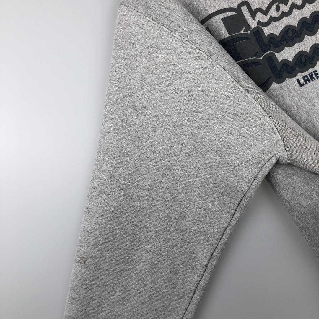 Champion Reverse Weave Logo Sweatshirt, Men's Size Small cotton gray type Vintage Second Hand