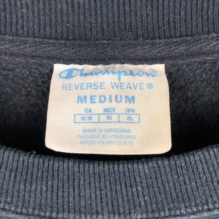 Champion REVERSE WEAVE Reverse Weave One Point Logo Sweatshirt Trainer Men's M cotton black type Vintage Second Hand