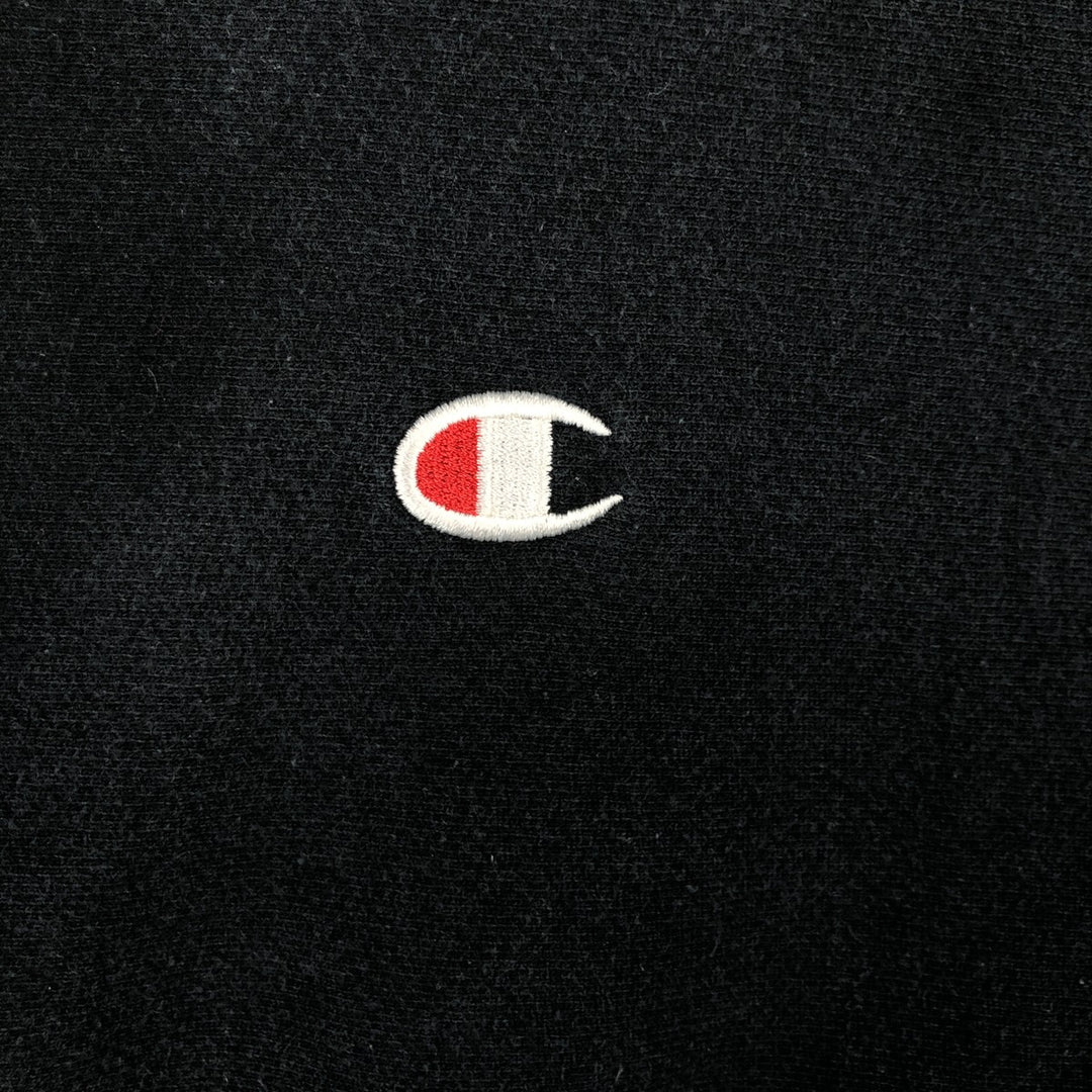 Champion REVERSE WEAVE Reverse Weave One Point Logo Sweatshirt Trainer Men's M cotton black type Vintage Second Hand