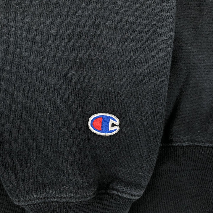 Champion REVERSE WEAVE Reverse Weave One Point Logo Sweatshirt Trainer Men's M cotton black type Vintage Second Hand