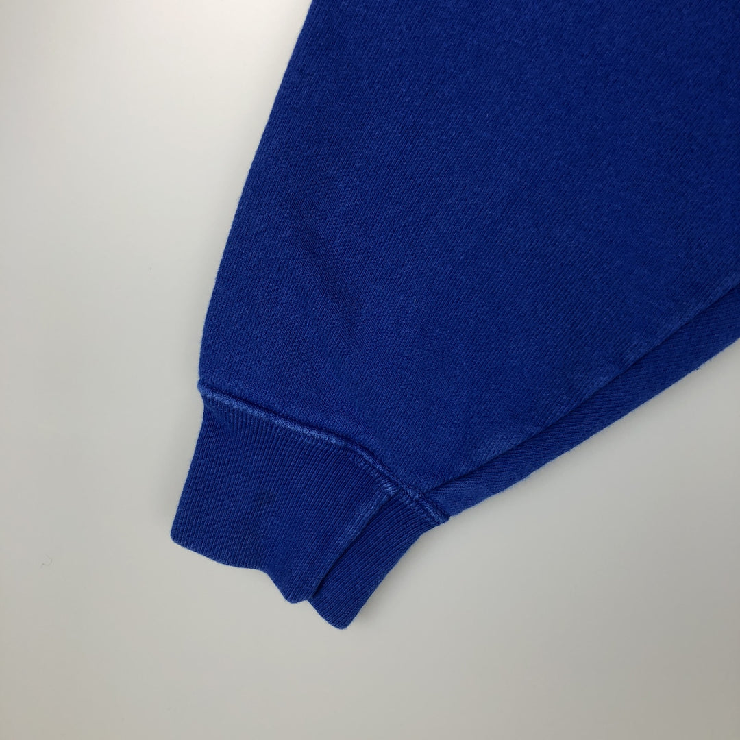 Champion REVERSE WEAVE Reverse Weave Printed Sweatshirt Trainer Men's XL cotton blue type Vintage Second Hand