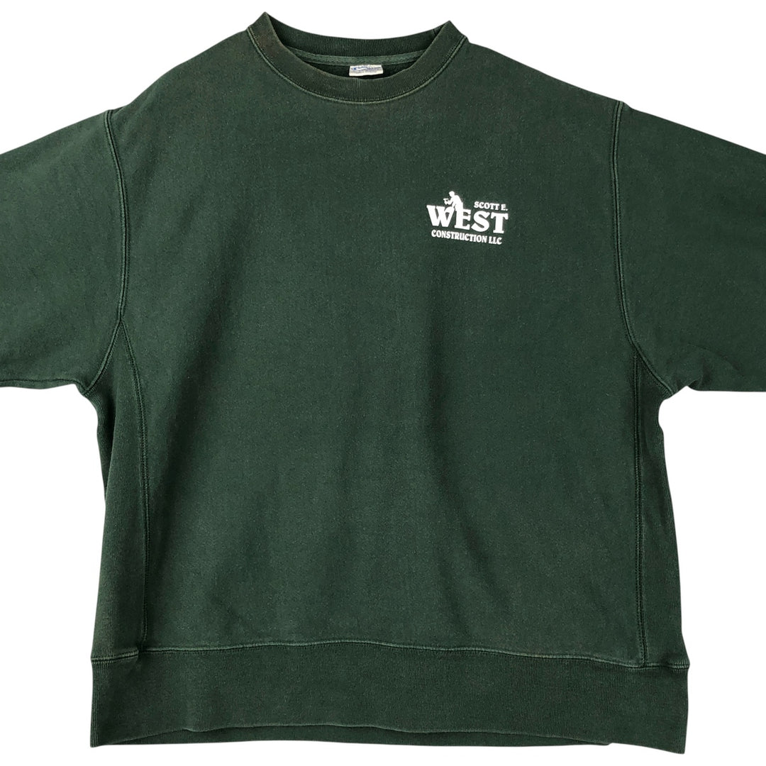 Champion REVERSE WEAVE Advertising Sweatshirt, Men's XL unclear Green type dark green Vintage Second Hand