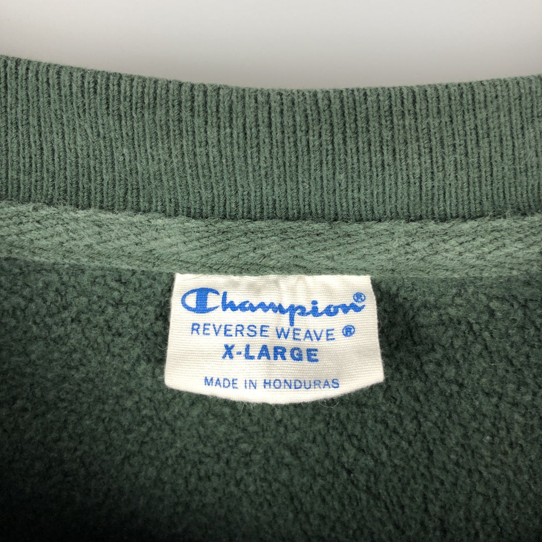 Champion REVERSE WEAVE Advertising Sweatshirt, Men's XL unclear Green type dark green Vintage Second Hand