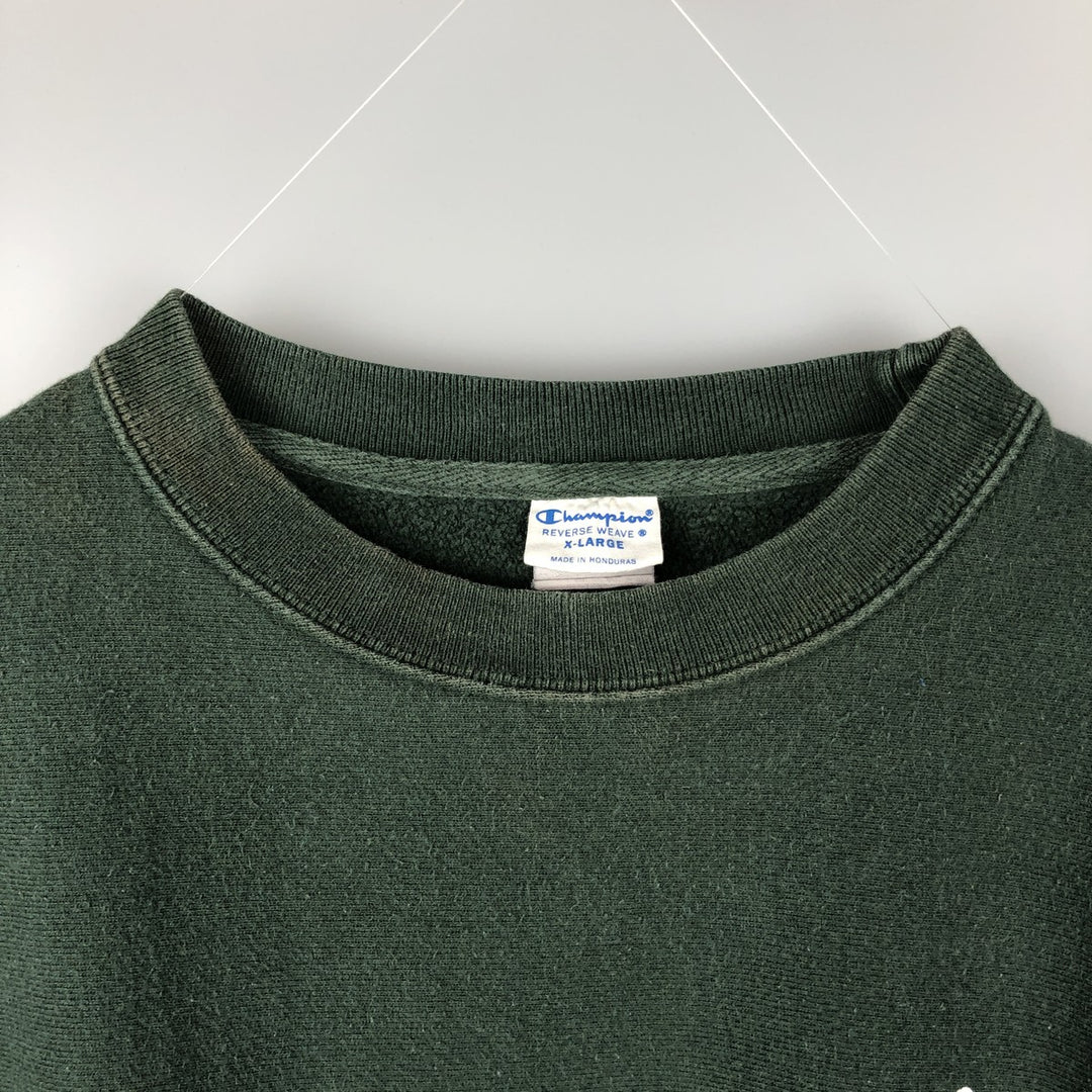 Champion REVERSE WEAVE Advertising Sweatshirt, Men's XL unclear Green type dark green Vintage Second Hand