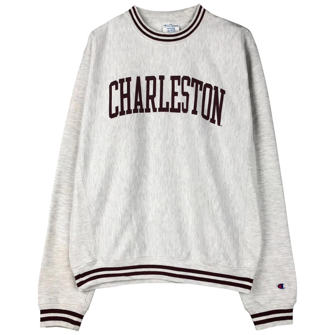 Champion REVERSE WEAVE Reverse Weave College Sweatshirt Trainer Men's M size cotton gray type Vintage Second Hand
