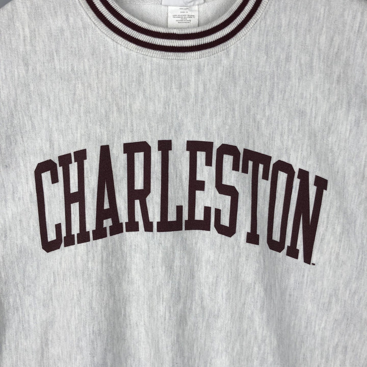 Champion REVERSE WEAVE Reverse Weave College Sweatshirt Trainer Men's M size cotton gray type Vintage Second Hand