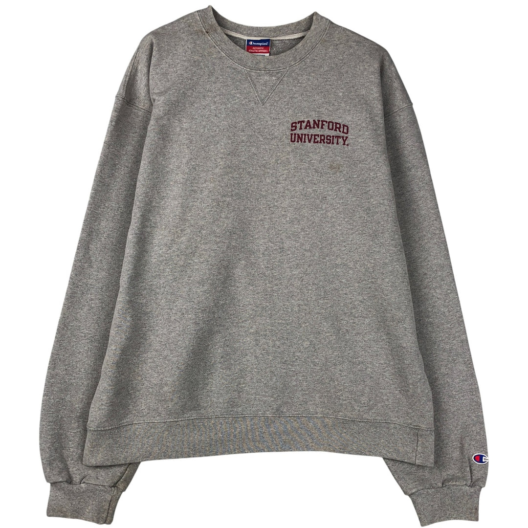 Champion Authentic Athletic Apparel College Sweatshirt, Men's Size XL unclear gray type Vintage Second Hand