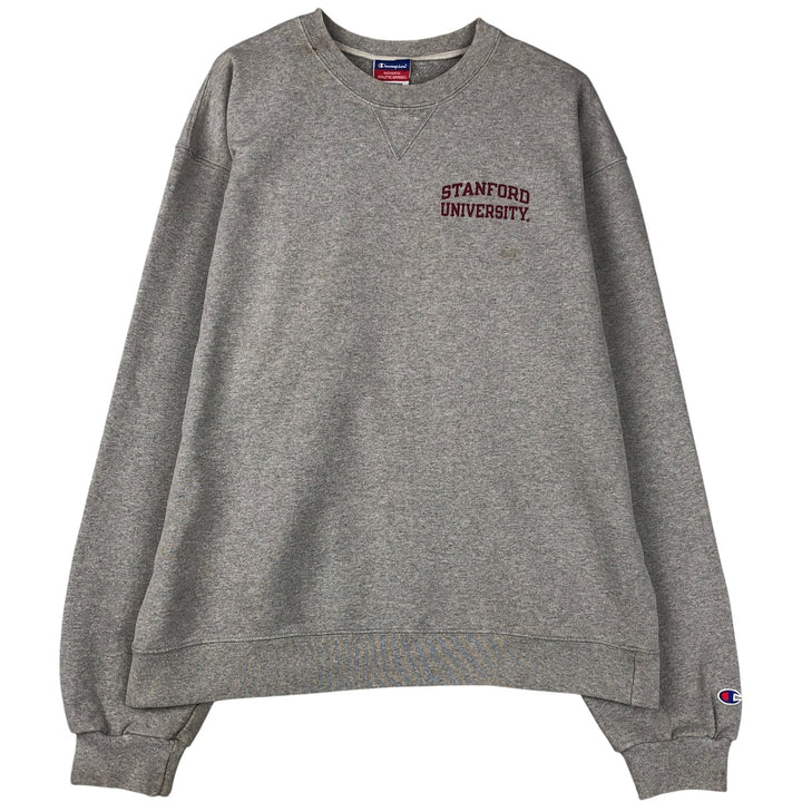 Champion Authentic Athletic Apparel College Sweatshirt, Men's Size XL unclear gray type Vintage Second Hand