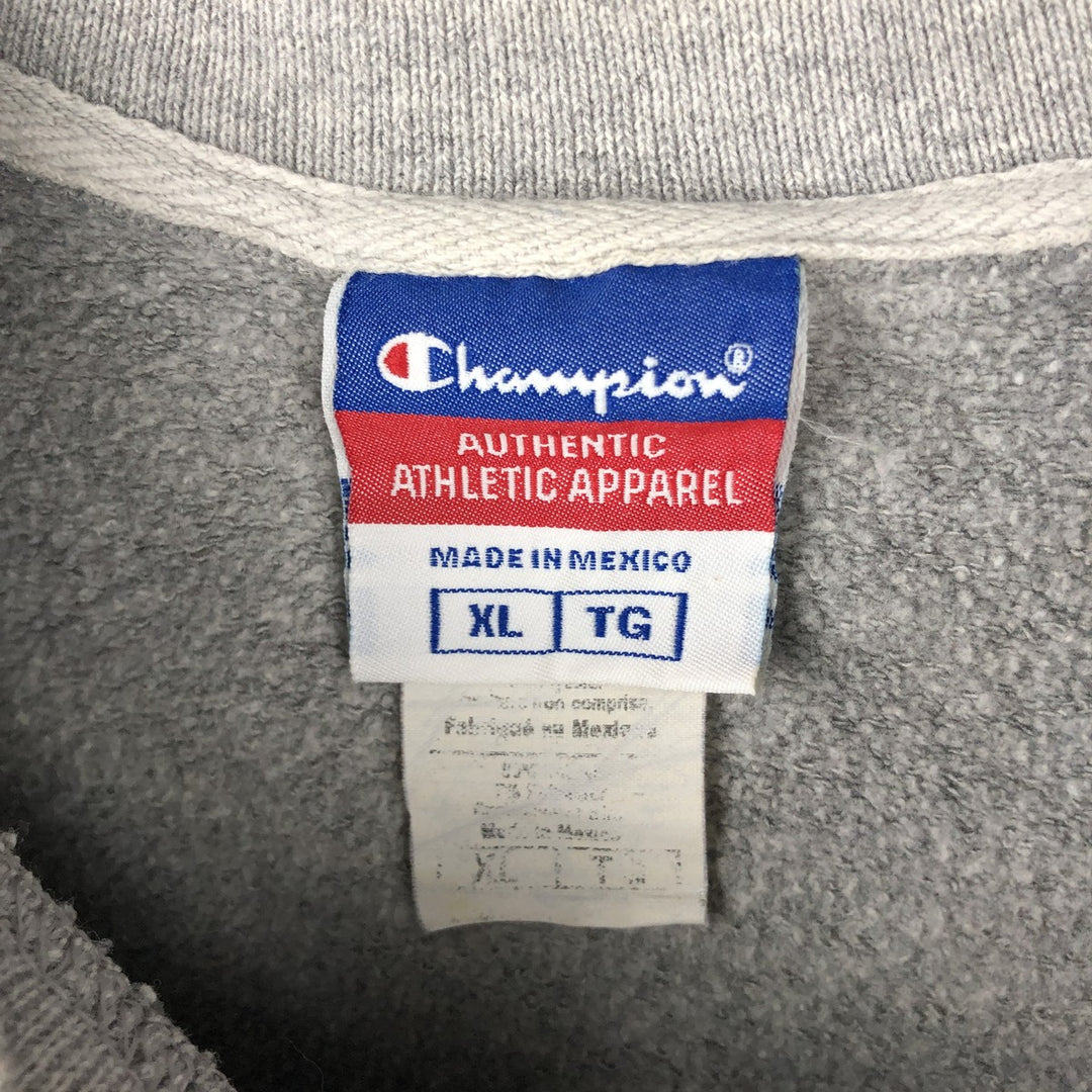 Champion Authentic Athletic Apparel College Sweatshirt, Men's Size XL unclear gray type Vintage Second Hand