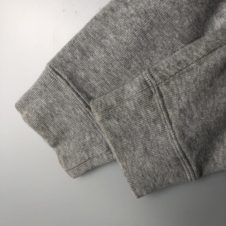 Ralph Lauren POLO RALPH LAUREN Half-zip sweatshirt, sweatshirt, men's size L cotton gray type Vintage Second Hand