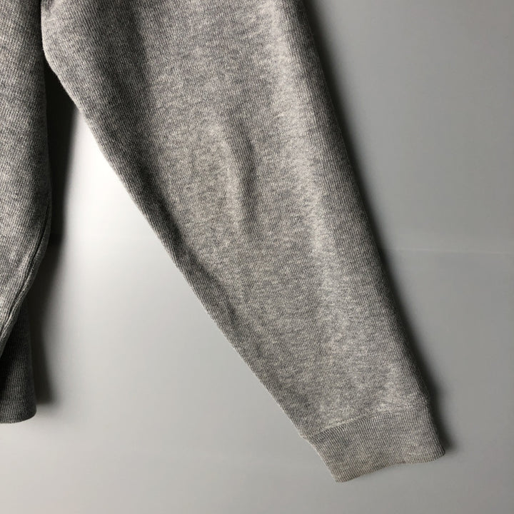 Ralph Lauren POLO RALPH LAUREN Half-zip sweatshirt, sweatshirt, men's size L cotton gray type Vintage Second Hand
