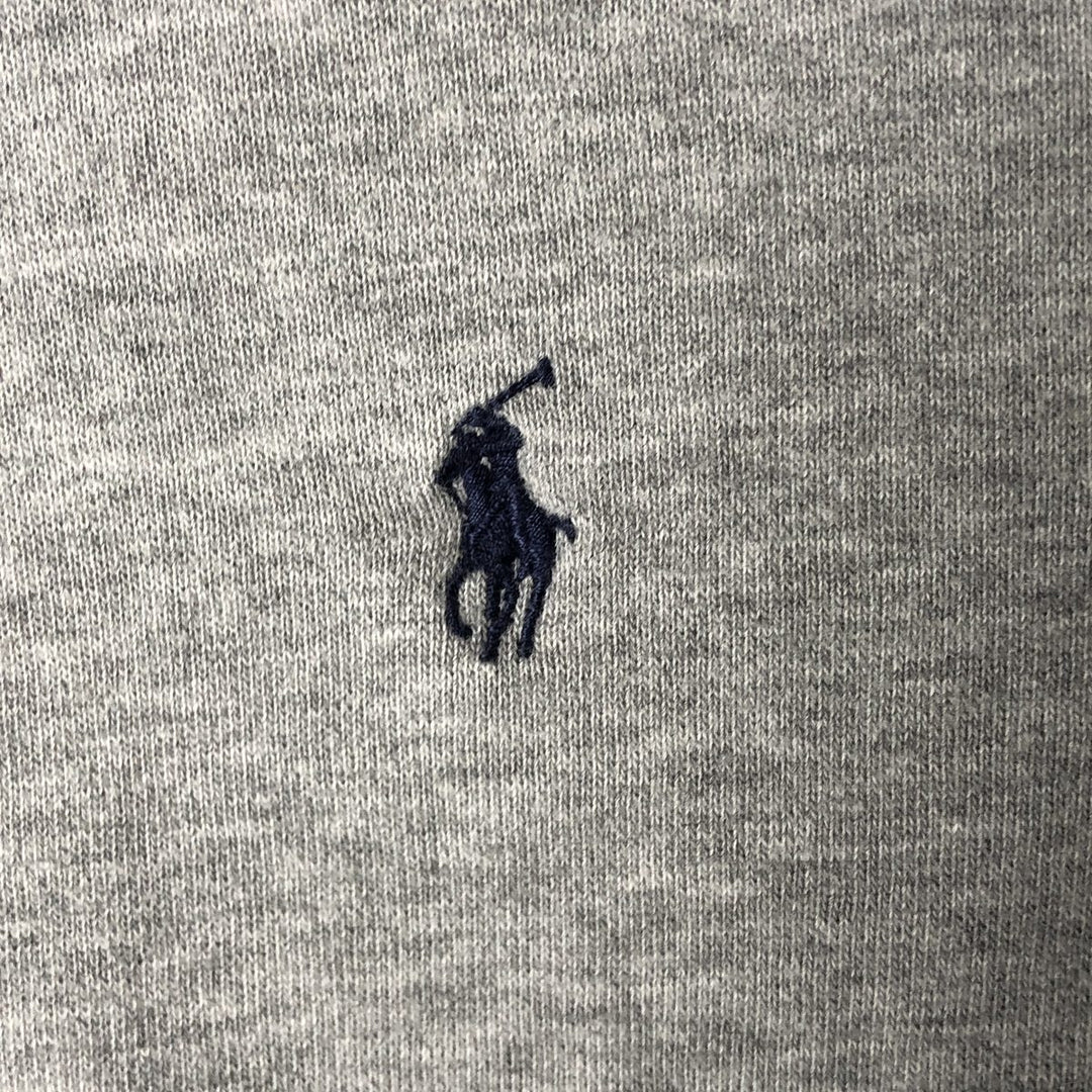 Ralph Lauren POLO by Ralph Lauren Half-Zip Sweatshirt, Men's XL cotton gray type Vintage Second Hand
