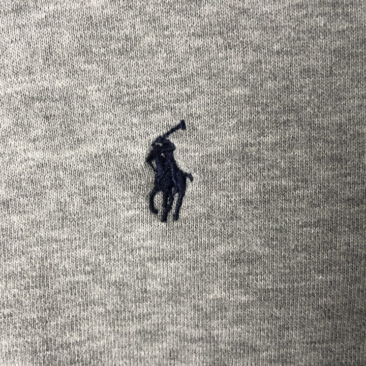 Ralph Lauren POLO by Ralph Lauren Half-Zip Sweatshirt, Men's XL cotton gray type Vintage Second Hand