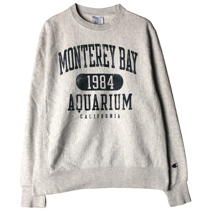 Champion REVERSE WEAVE Reverse Weave College Sweatshirt Trainer Men's M size cotton gray type Vintage Second Hand