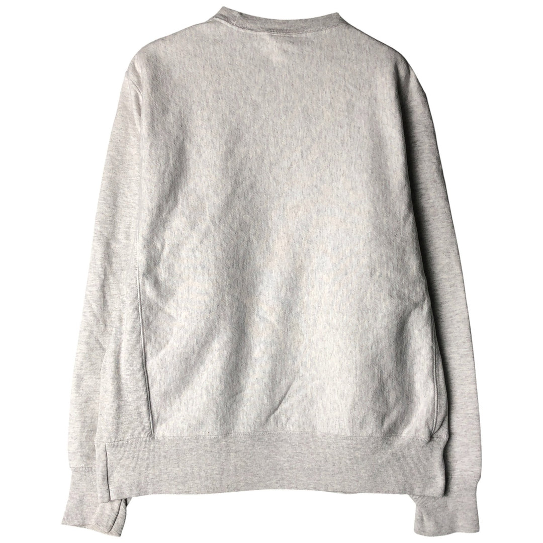 Champion REVERSE WEAVE Reverse Weave College Sweatshirt Trainer Men's M size cotton gray type Vintage Second Hand