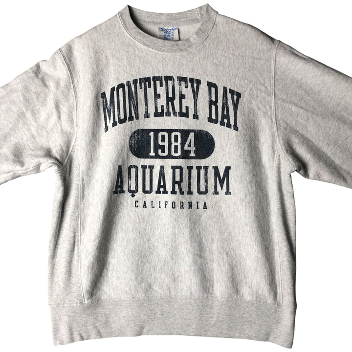 Champion REVERSE WEAVE Reverse Weave College Sweatshirt Trainer Men's M size cotton gray type Vintage Second Hand