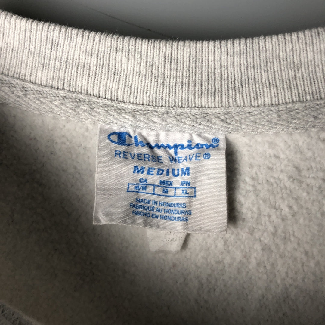Champion REVERSE WEAVE Reverse Weave College Sweatshirt Trainer Men's M size cotton gray type Vintage Second Hand