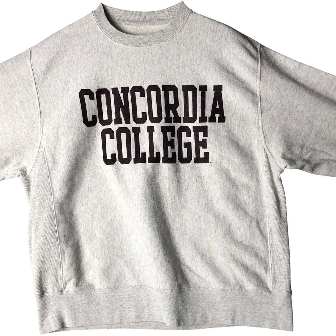 Champion College Sweatshirt, Men's Size L unclear gray type Vintage Second Hand