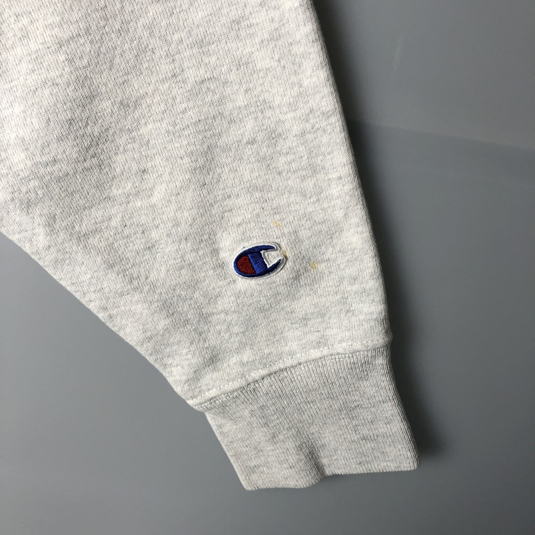 Champion College Sweatshirt, Men's Size L unclear gray type Vintage Second Hand
