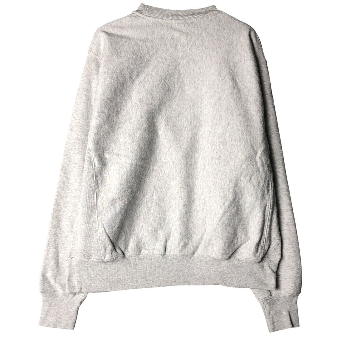 Champion Reverse Weave 3-Print College Sweatshirt, Men's Size Medium cotton gray type Vintage Second Hand