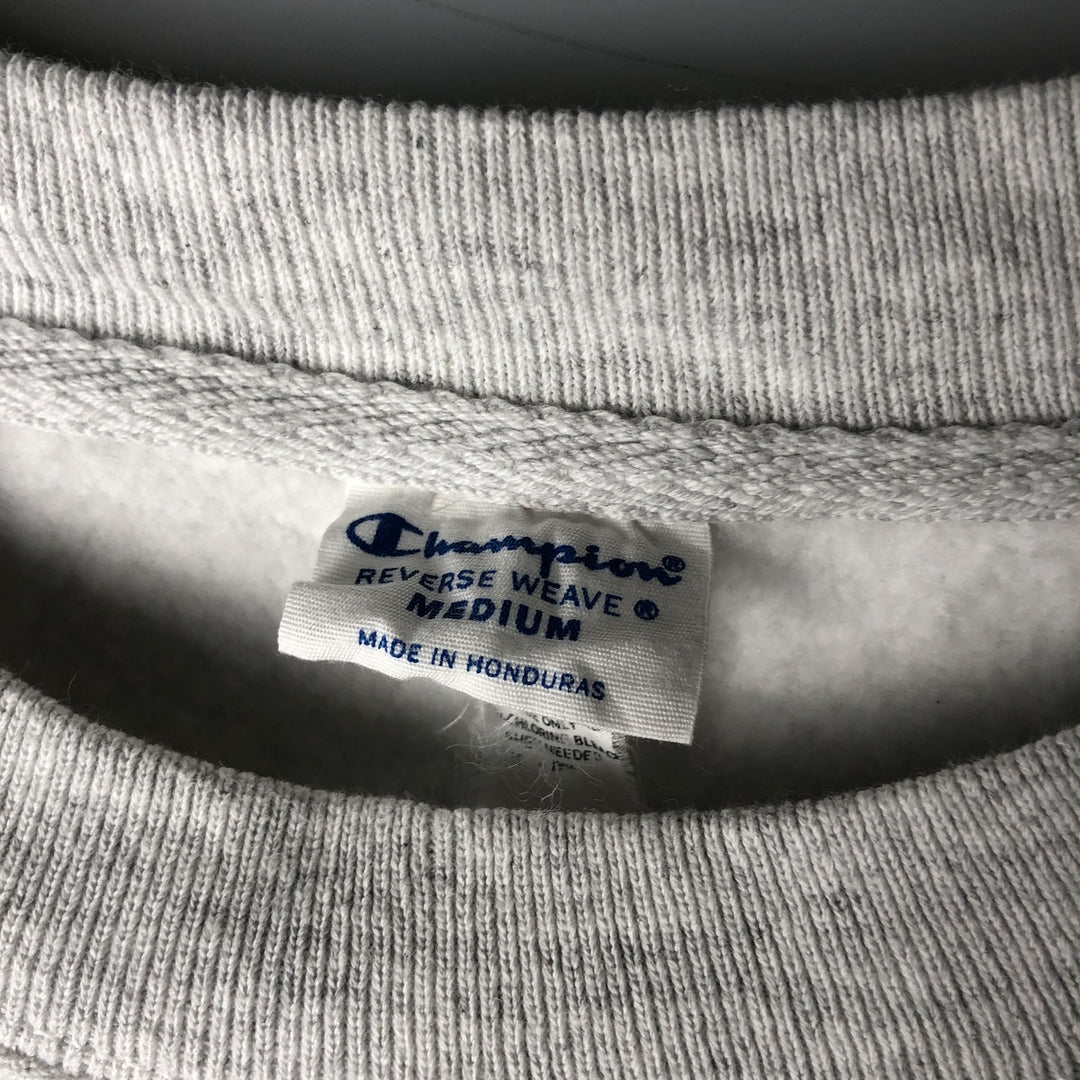 Champion Reverse Weave 3-Print College Sweatshirt, Men's Size Medium cotton gray type Vintage Second Hand