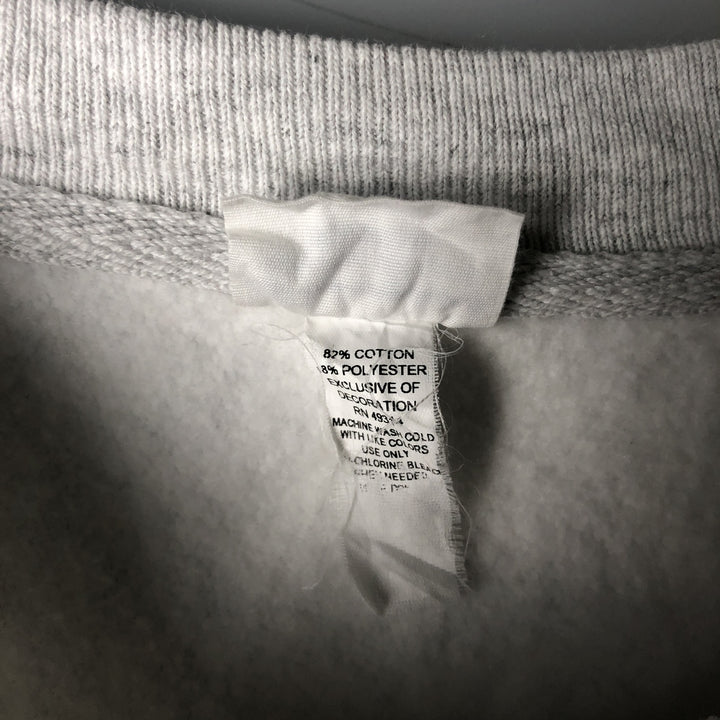 Champion Reverse Weave 3-Print College Sweatshirt, Men's Size Medium cotton gray type Vintage Second Hand