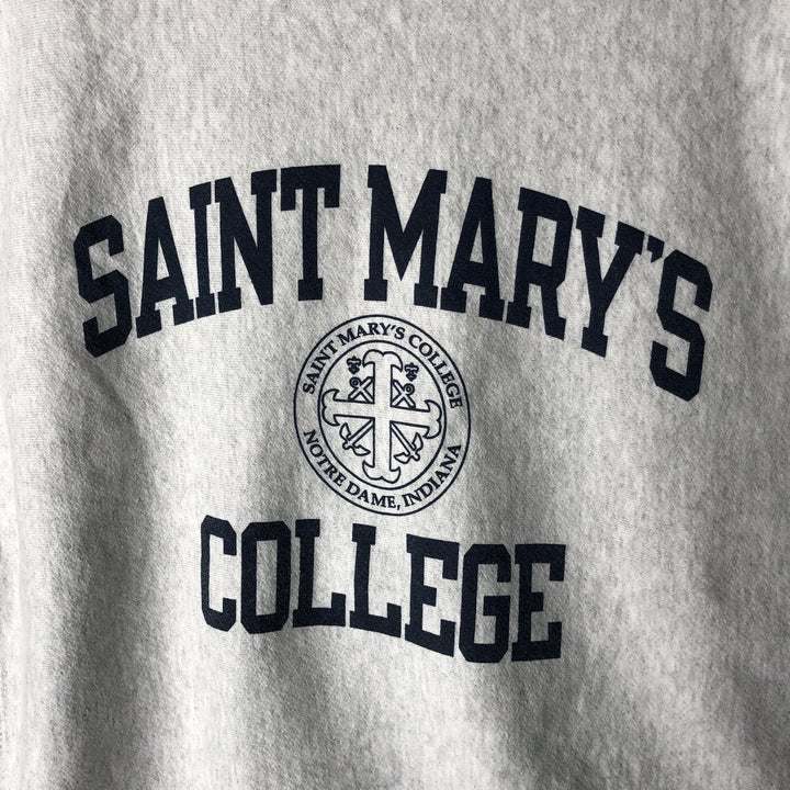 Champion Reverse Weave 3-Print College Sweatshirt, Men's Size Medium cotton gray type Vintage Second Hand