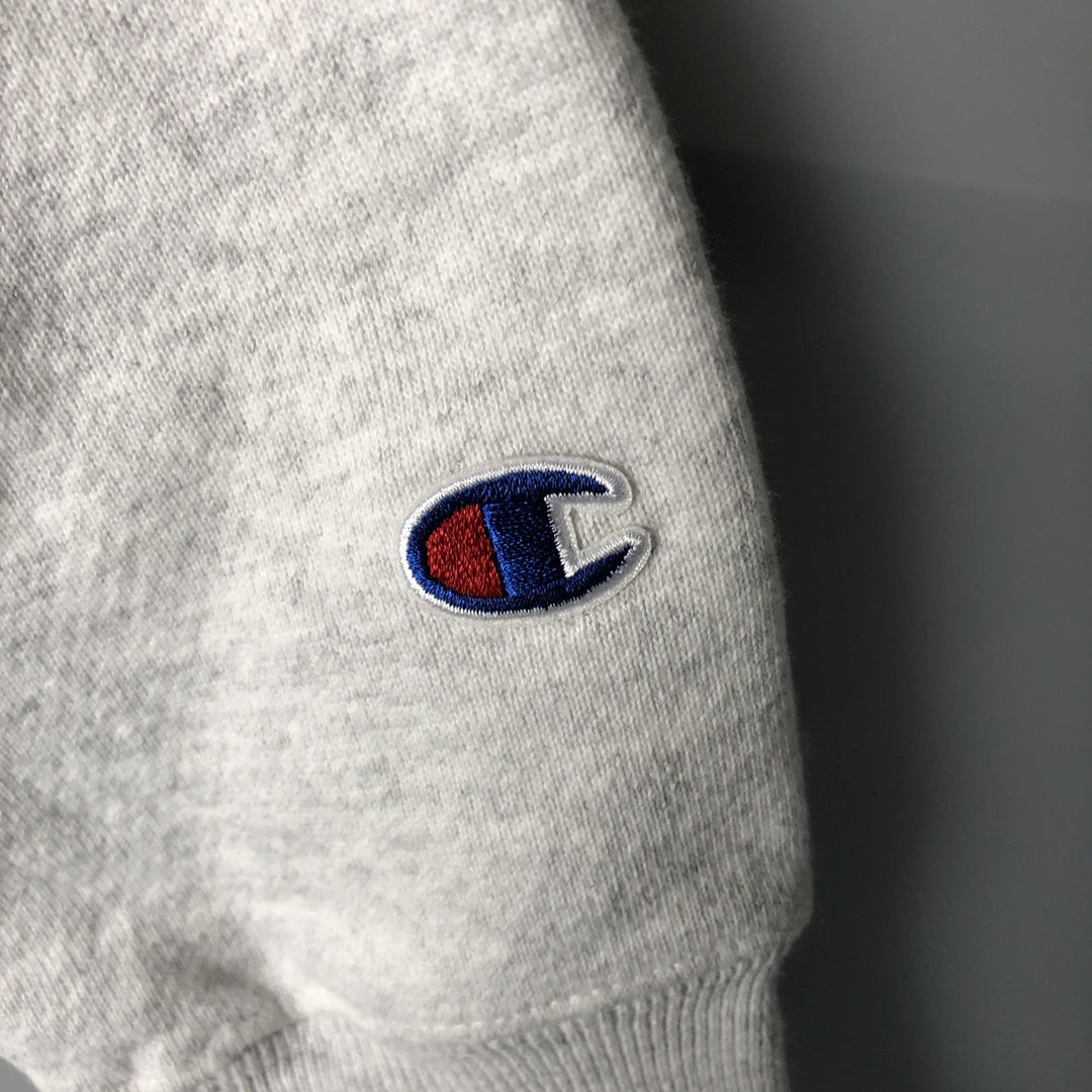 Champion Reverse Weave 3-Print College Sweatshirt, Men's Size Medium cotton gray type Vintage Second Hand