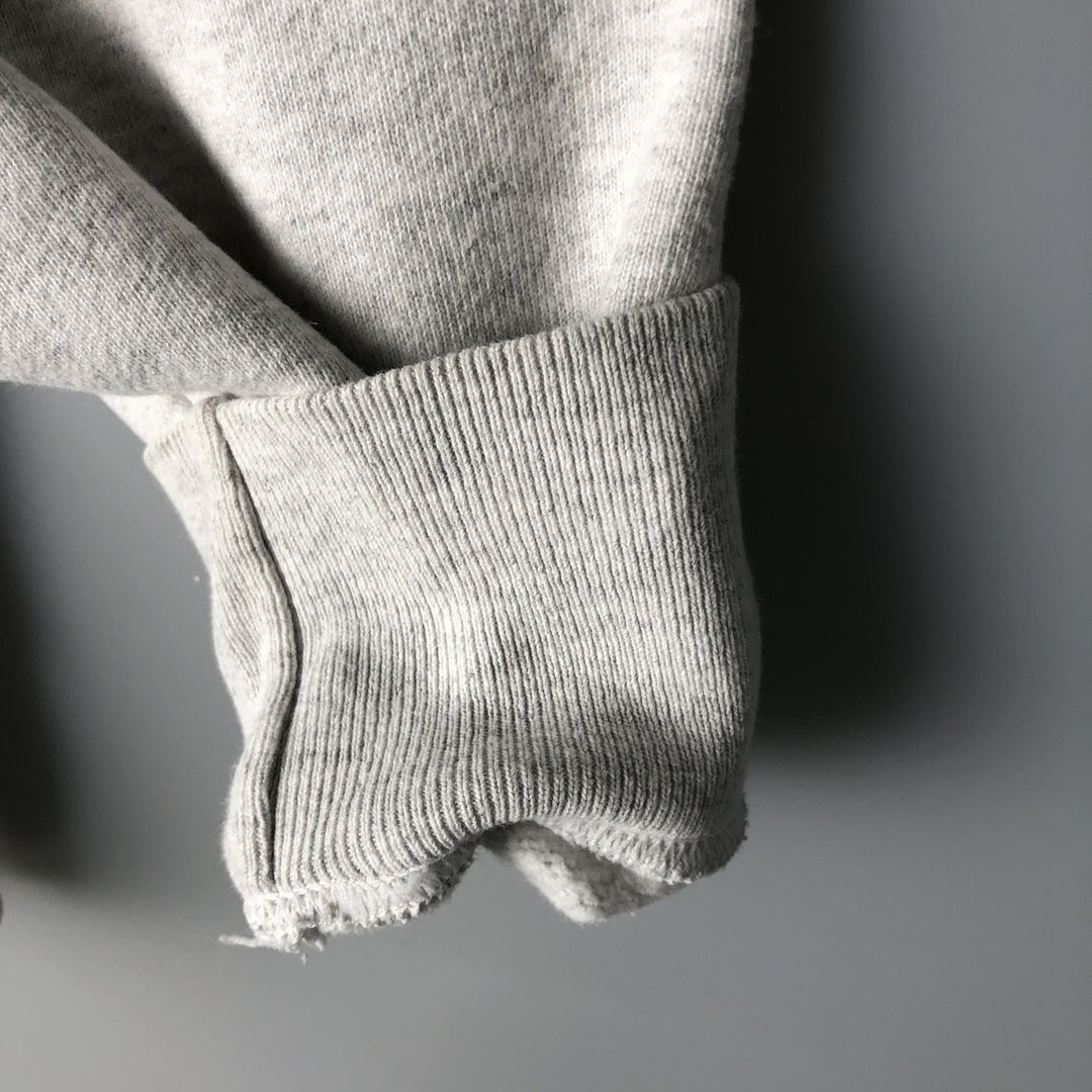 Champion Reverse Weave Print College Sweatshirt, Men's XL cotton gray type Vintage Second Hand