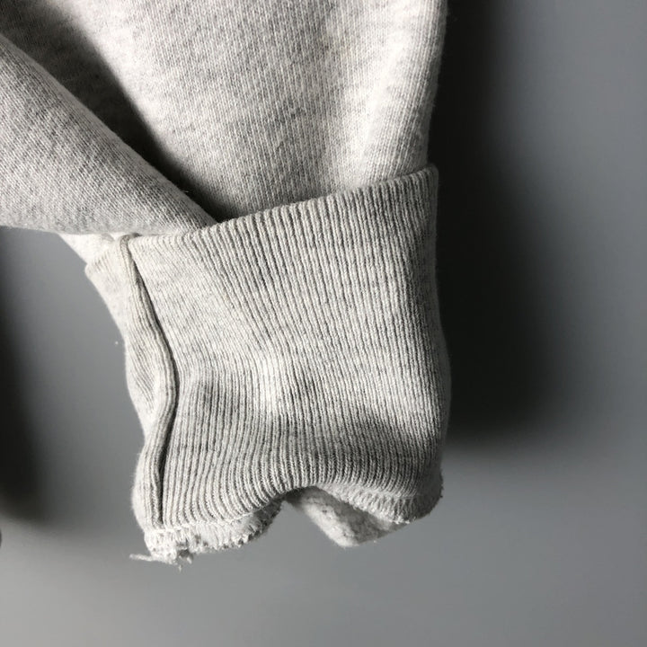 Champion Reverse Weave Print College Sweatshirt, Men's XL cotton gray type Vintage Second Hand