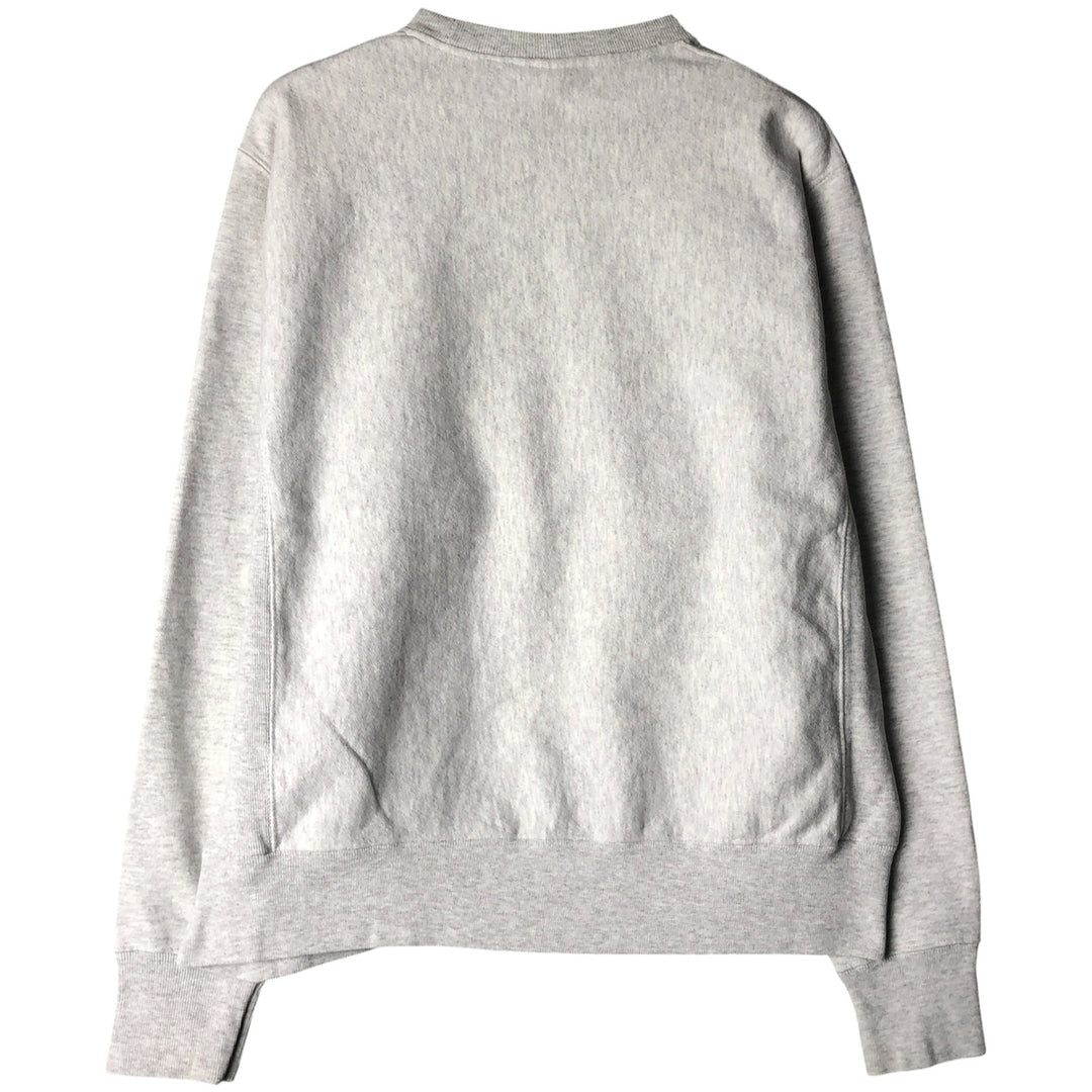 Champion REVERSE WEAVE Reverse Weave College Sweatshirt Trainer Men's M size unclear gray type Vintage Second Hand