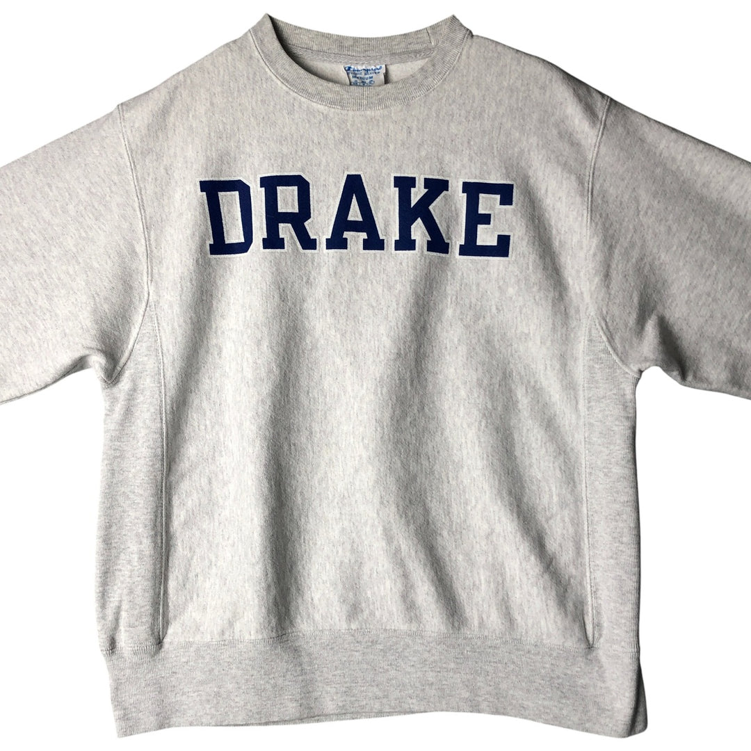 Champion REVERSE WEAVE Reverse Weave College Sweatshirt Trainer Men's M size unclear gray type Vintage Second Hand