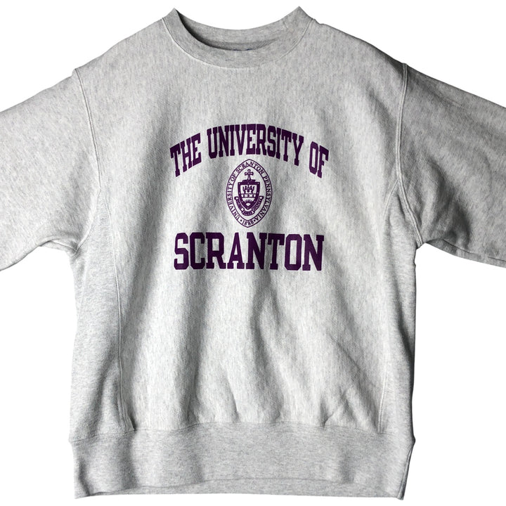 Champion Reverse Weave 3-Print College Sweatshirt, Men's Size Medium cotton gray type Vintage Second Hand