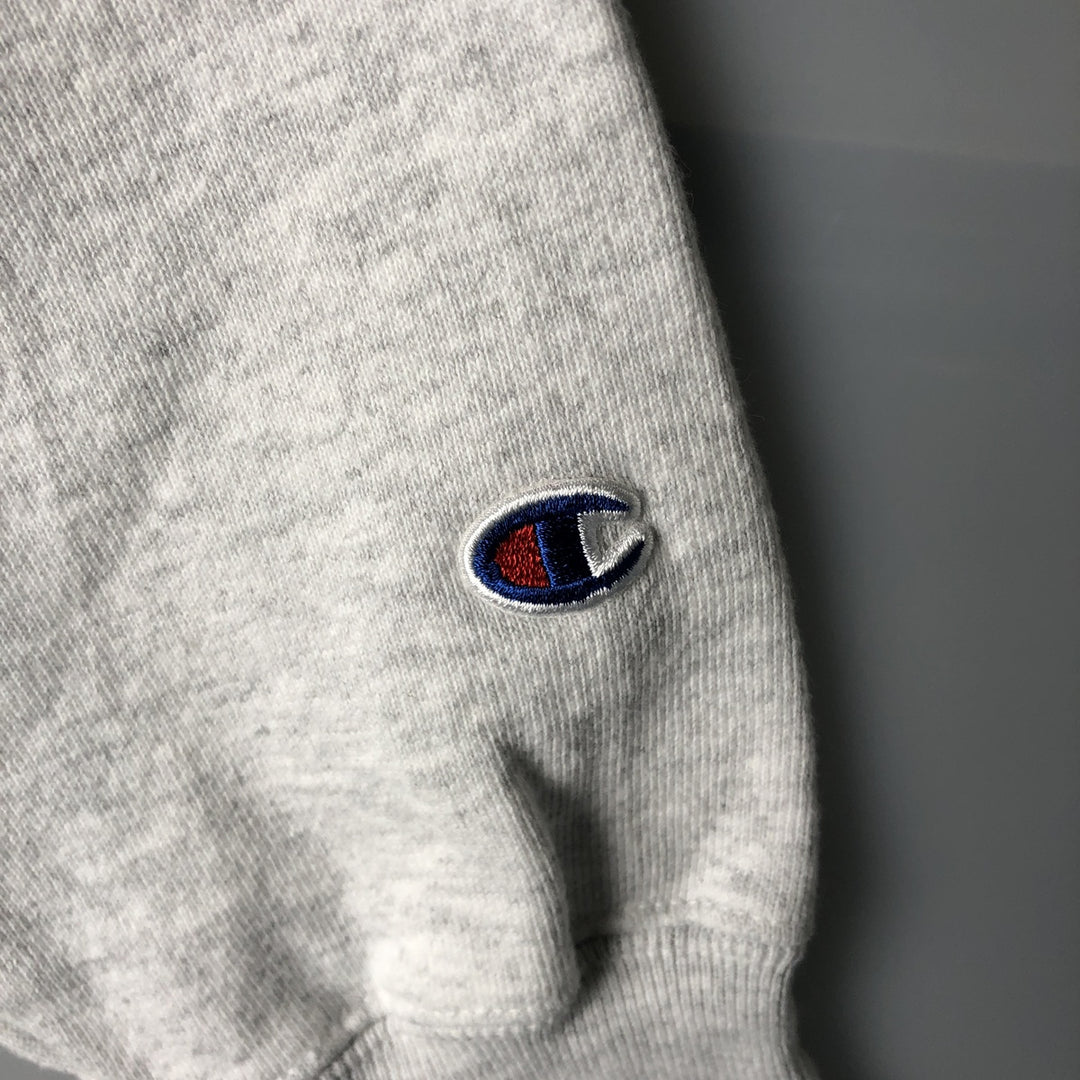 Champion Reverse Weave 3-Print College Sweatshirt, Men's Size Medium cotton gray type Vintage Second Hand