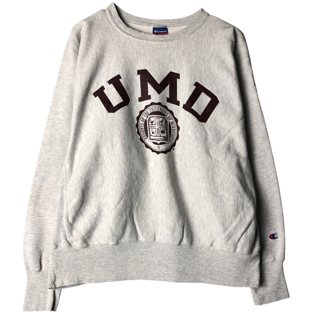 2000'S Champion Reverse Weave College Sweatshirt, Men's XL unclear gray type Vintage Second Hand