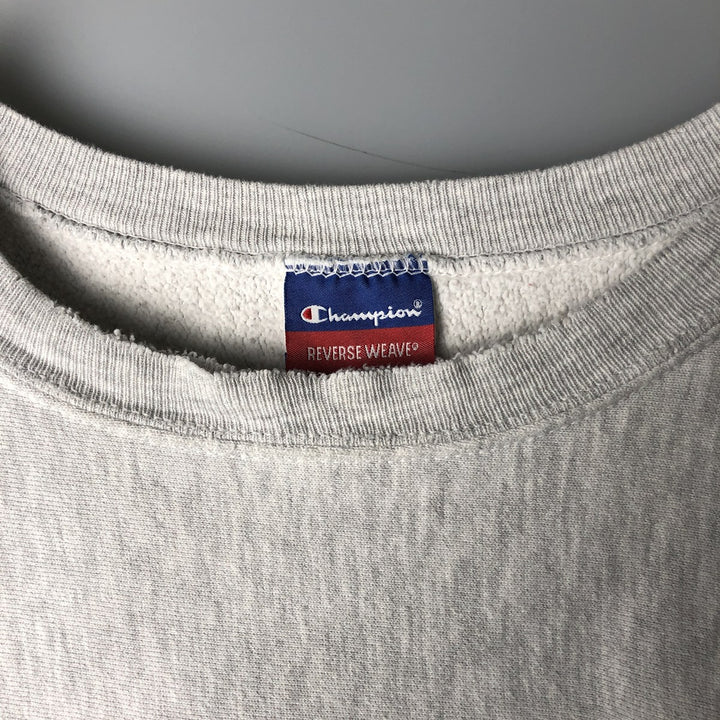 2000'S Champion Reverse Weave College Sweatshirt, Men's XL unclear gray type Vintage Second Hand
