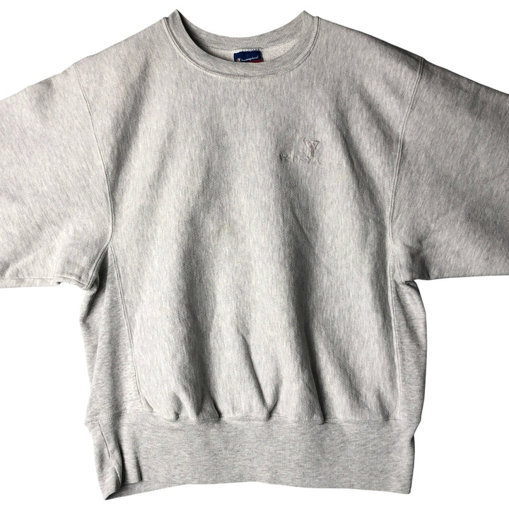 2000'S Champion Reverse Weave Reverse Weave Blank Sweatshirt, Men's Size Medium cotton gray type Vintage Second Hand