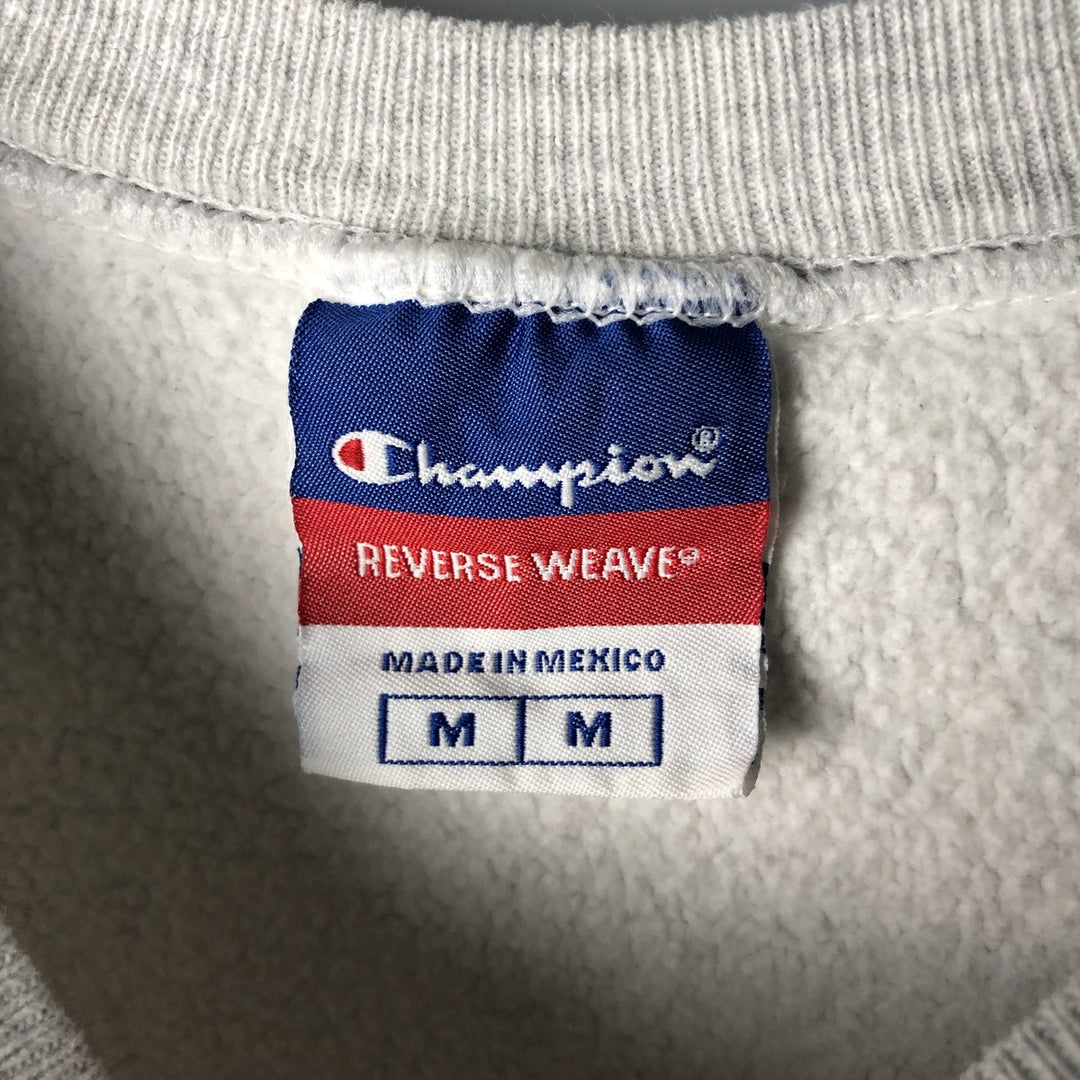 2000'S Champion Reverse Weave Reverse Weave Blank Sweatshirt, Men's Size Medium cotton gray type Vintage Second Hand