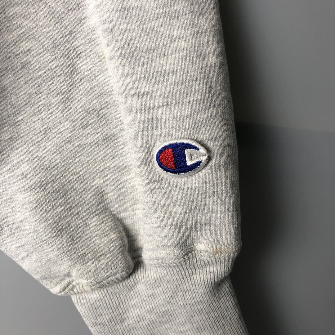 2000'S Champion Reverse Weave Reverse Weave Blank Sweatshirt, Men's Size Medium cotton gray type Vintage Second Hand