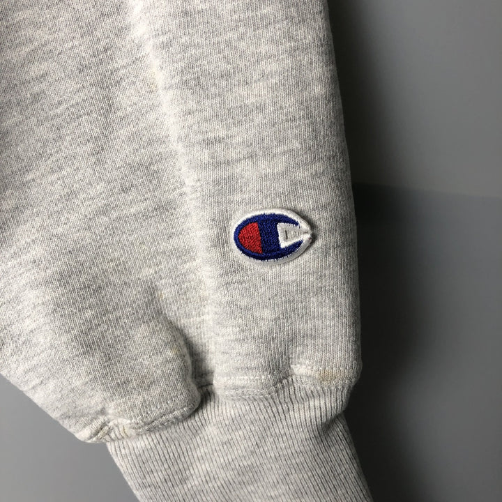 2000'S Champion Reverse Weave Reverse Weave Blank Sweatshirt, Men's Size Medium cotton gray type Vintage Second Hand