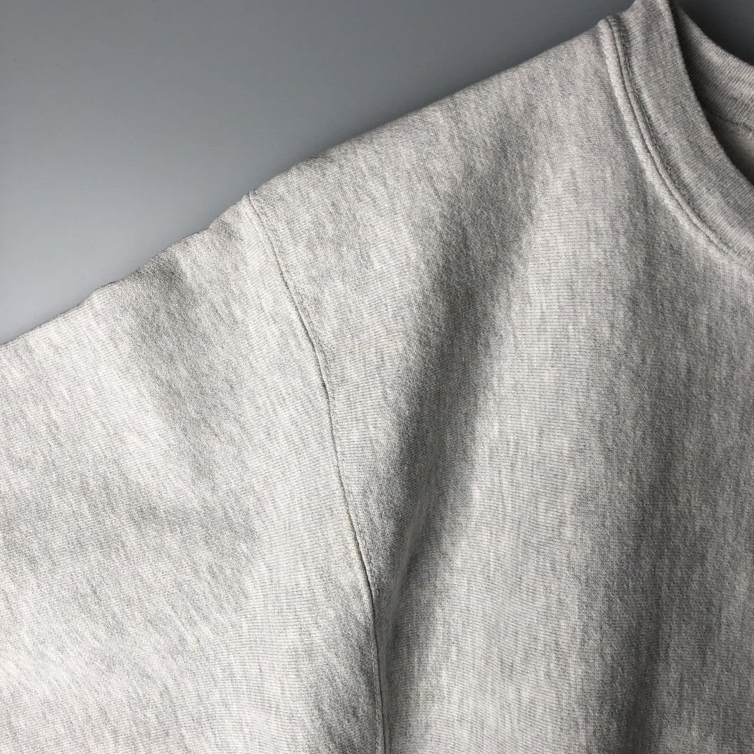 2000'S Champion Reverse Weave Reverse Weave Blank Sweatshirt, Men's Size Medium cotton gray type Vintage Second Hand